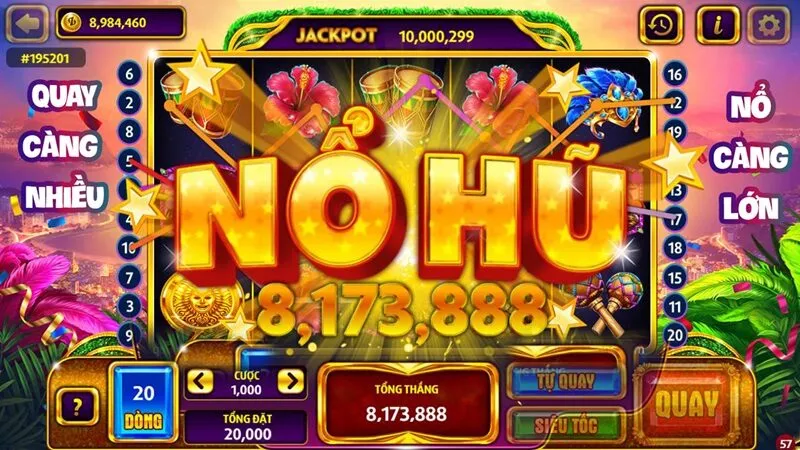 Nổ hũ - Thế giới giải trí đỉnh cao với phần thưởng hấp dẫn