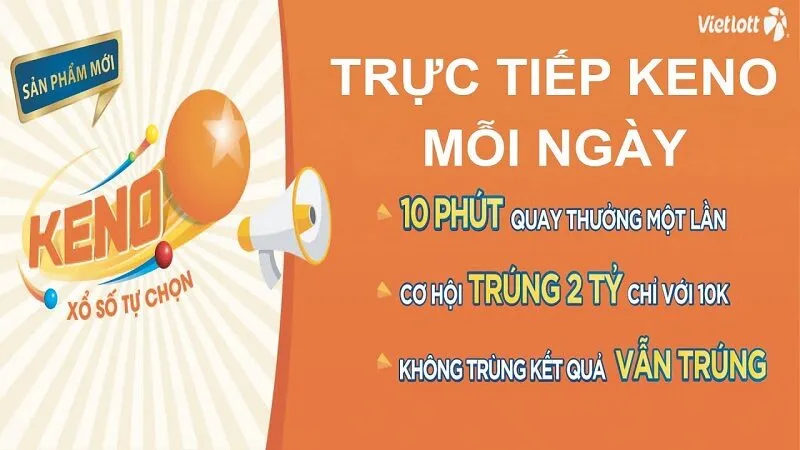 Xổ Số Keno - Trải Nghiệm Quay Số Nhanh, Cơ Hội Trúng Cao